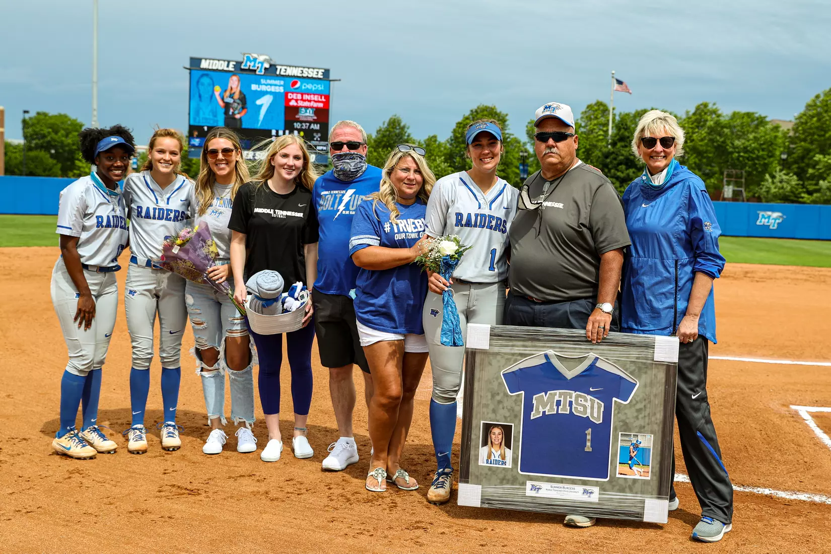 Blue Raider Softball vs FIU - May 9, 2021 - Senior Day