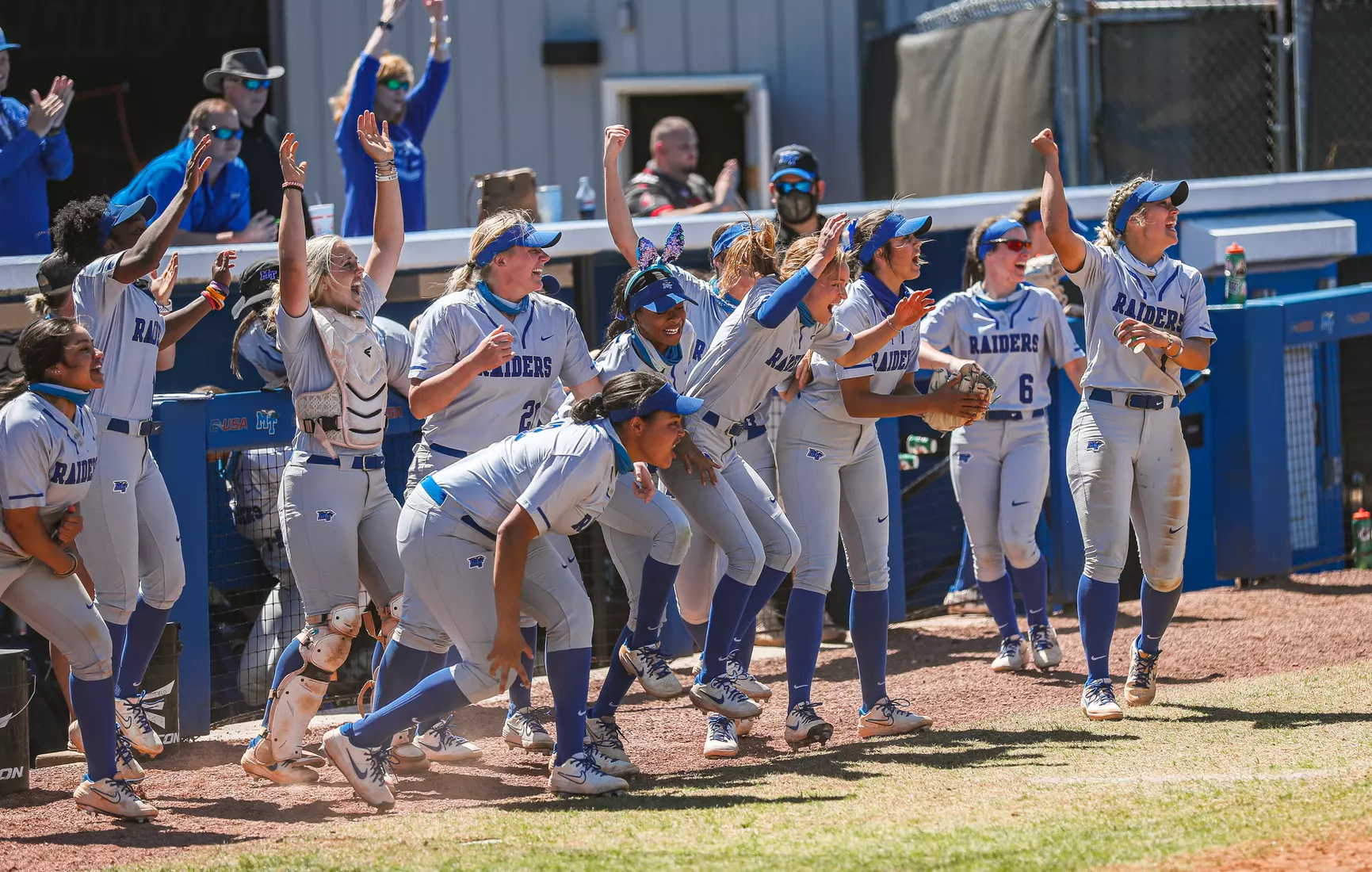 @MT_Softball vs Marshall, 4/11/21, Murfreesboro, TN