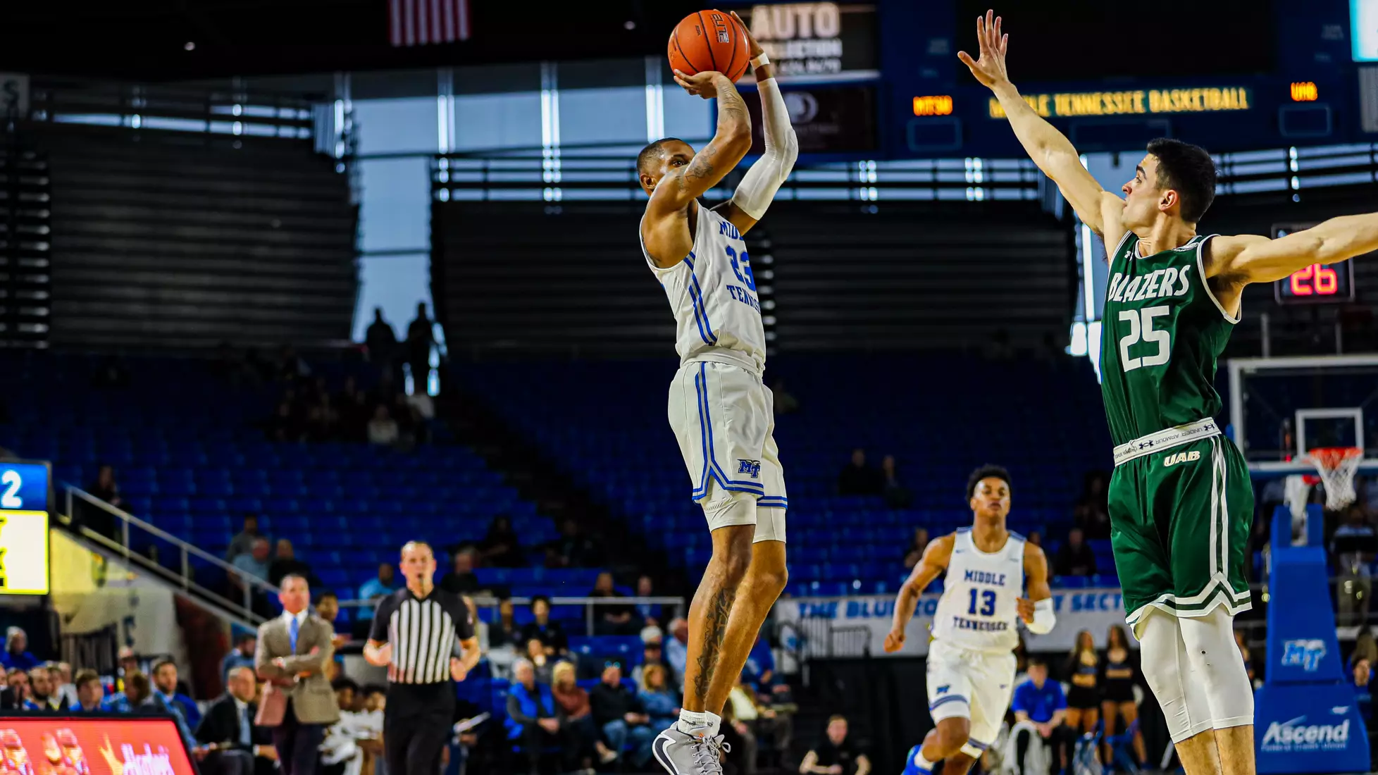 MTSU vs UAB, Murfreesboro, TN, Feb 15, 2020