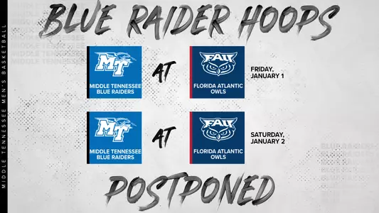MBB at FAU Postponed (1/1-2/21)