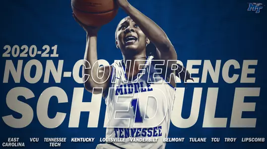 WBB non-conference schedule graphic