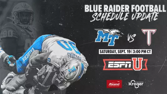 MT vs Troy Schedule Update
