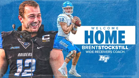 Welcome Home Brent Stockstill - Wide Receivers Coach