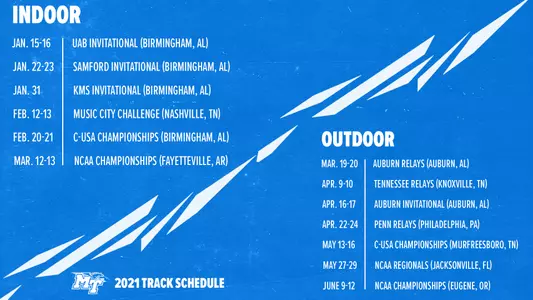 T&F 2021 Schedule