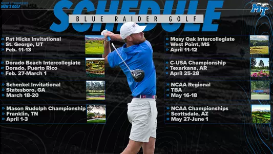 Men's Golf Schedule