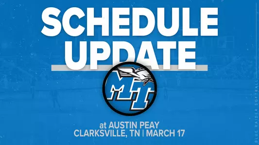 MT at APSU schedule update