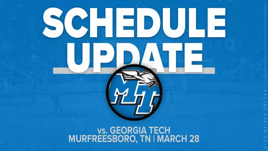SB March 28 schedule update