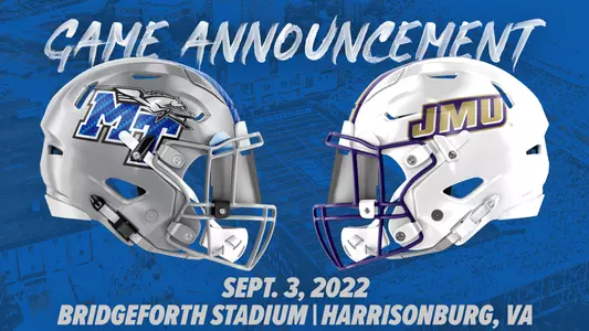 MT at James Madison football game announcement 2022