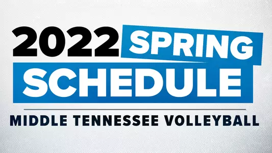 2022 spring schedule vb