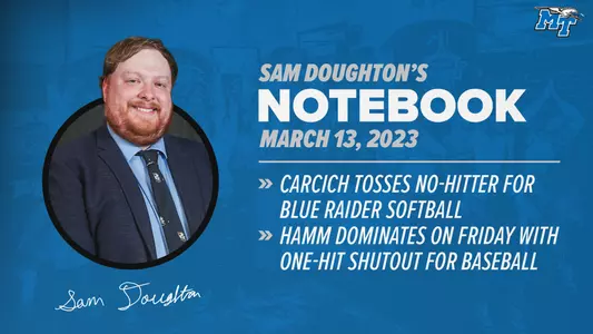 Doughton Notebook 3-13-23