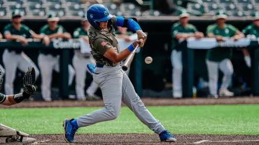 During a Conference USA tournament baseball game between MTENN and CHAR at Reckling Park, Saturday, May 27, 2023, in Houston. (Mandatory Credit: Kevin M. Cox | CUSA)
