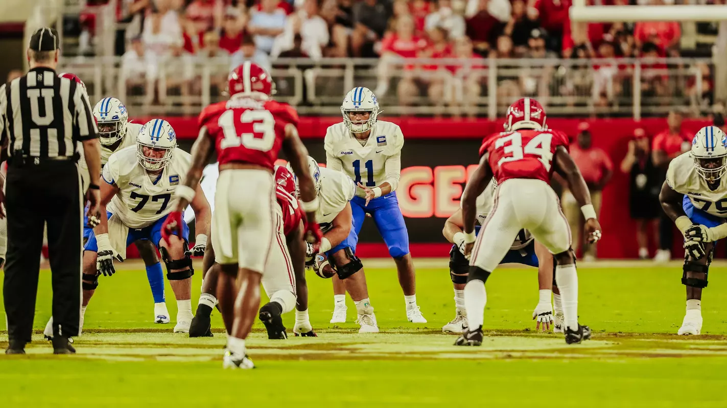 @MT_FB travel to Tuscaloosa on 09/02 to play #3 Alabama for Week 1.