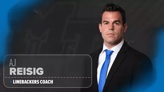AJ Reisig linebackers coach