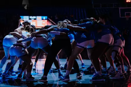 WBB Team Huddle