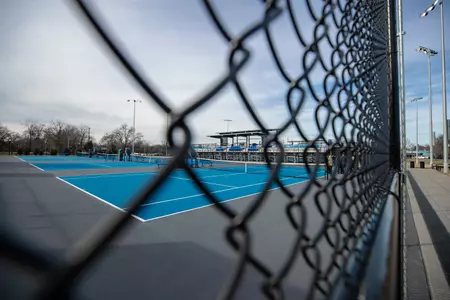 Blue Raider Athletics hosted a ribbon cutting for the new Outdoor Tennis Facility on February 1, 2024.