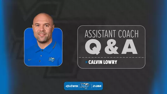 Calvin Lowry Q&A cover art