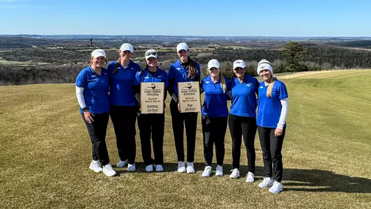 Women's Golf Team Second Place Ozarks