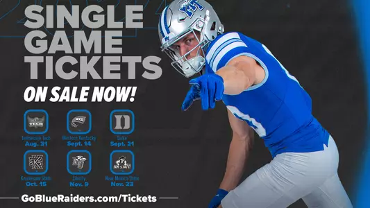 Football single game tickets on sale now 7-19-24