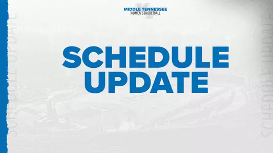 WBB Schedule Update