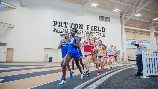 Indoor Track Action Shot
