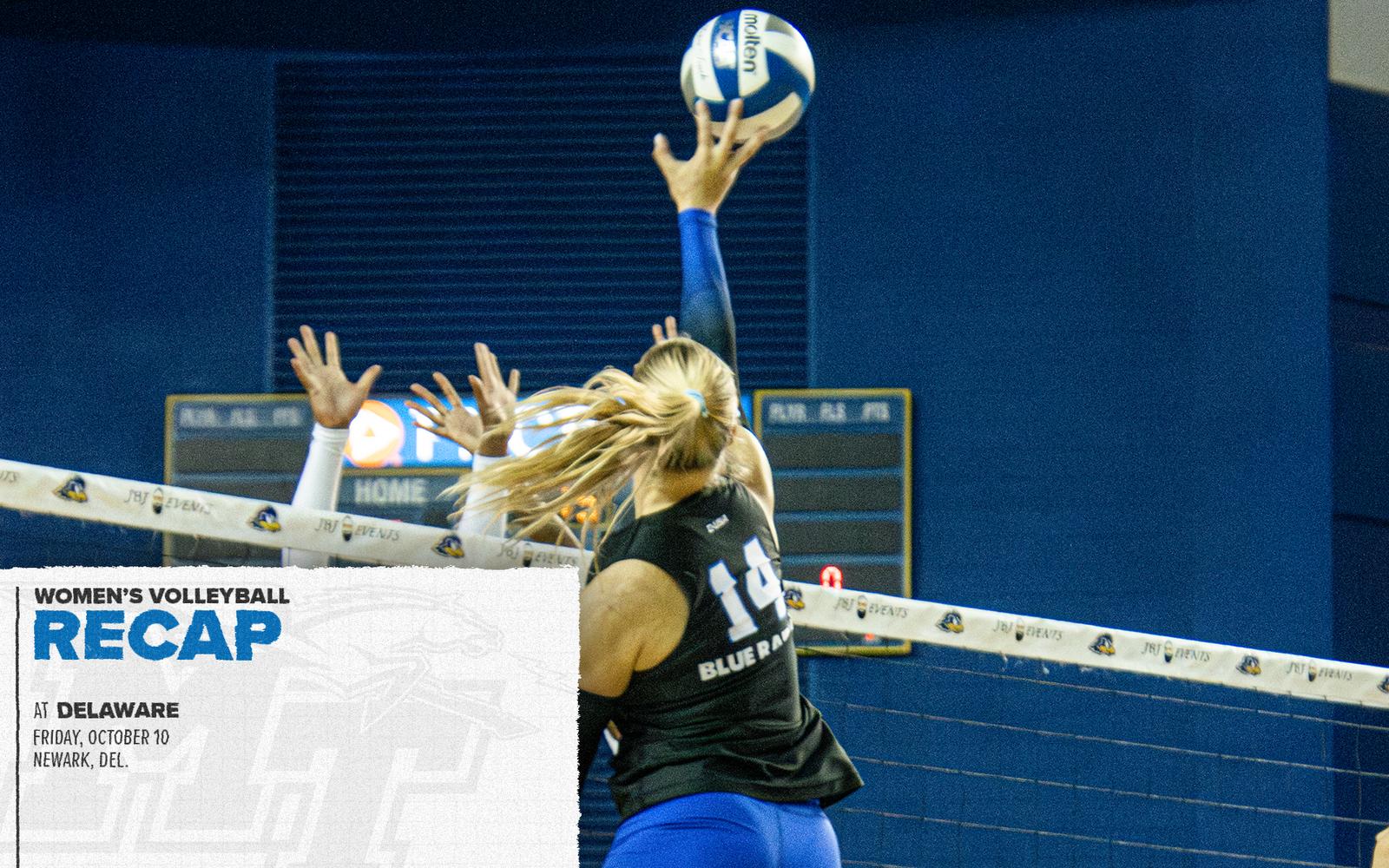 Michelle Datuin Volleyball falls to Delaware in five-set battle - Middle Tennessee ...