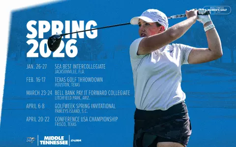 WGOLF Schedule Spring 2026