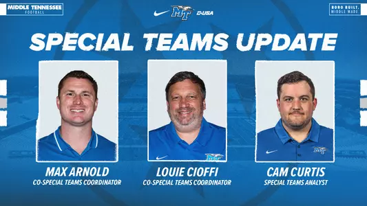 Football Special Teams staff update 5-15-25