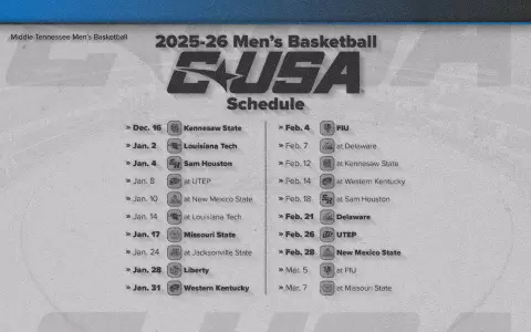 Men's Basketball CUSA Schedule 2025-26