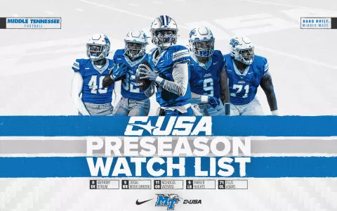 CUSA Preseason Watch List 2025 Football
