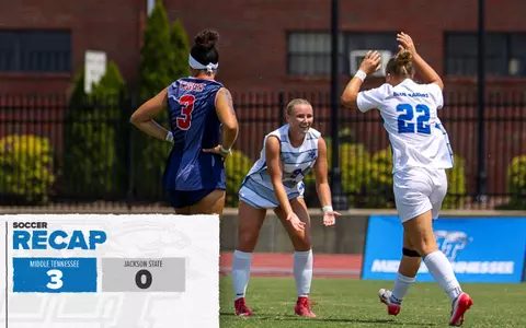 RECAP soccer MTSU vs Jackson State