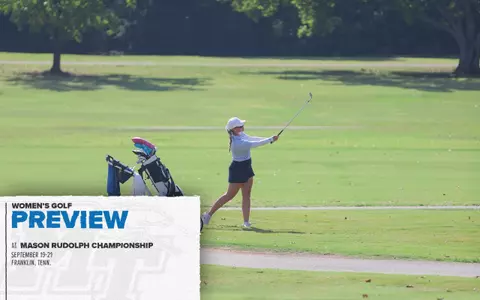 Women's Golf Mason Rudolph Preview