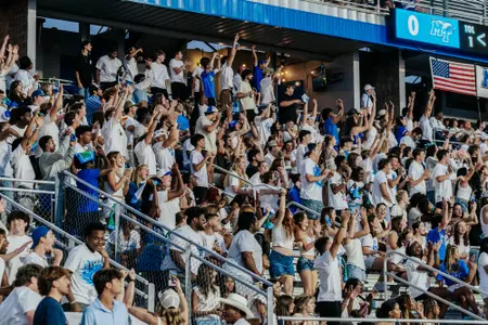 @MT_FB vs. Austin Peay at Floyd Stadium on August 30, 2025.