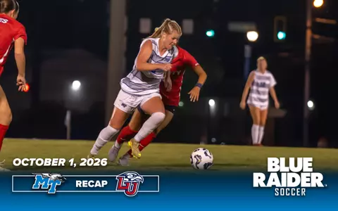 Women's Soccer vs. Liberty Recap Header