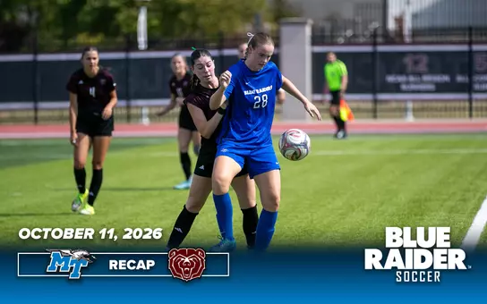 Women's Soccer Recap Header at Missouri State 10.11.26