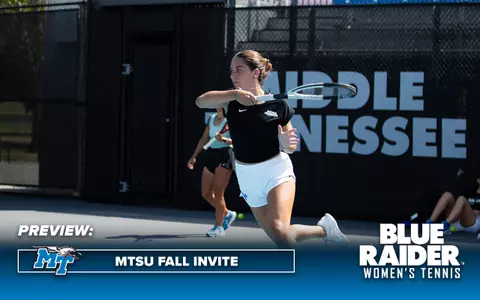 Women's Tennis MTSU Fall Invite Oct. 23