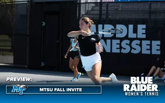 Women's Tennis MTSU Fall Invite Oct. 23