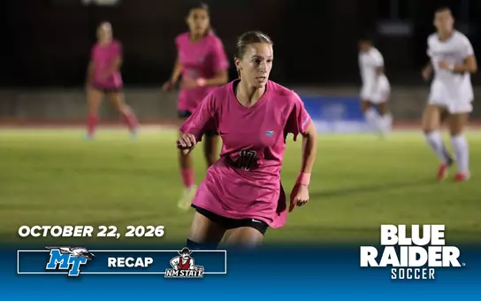 Women's Soccer Recap vs. New Mexico State Header 10.22.26