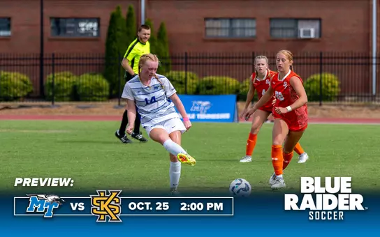 Women's Soccer Preview at Kennesaw State 10.25.26 Header