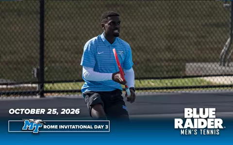Men's Tennis 2026 Rome Invitational Day 3 Recap Header