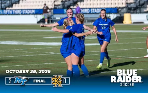 Women's Soccer vs. Kennesaw State Recap Header 10.25.26