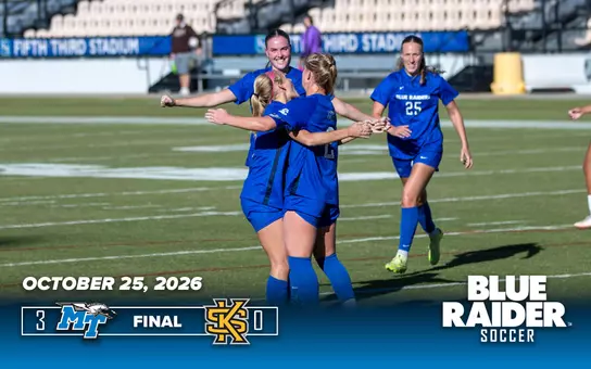 Women's Soccer vs. Kennesaw State Recap Header 10.25.26