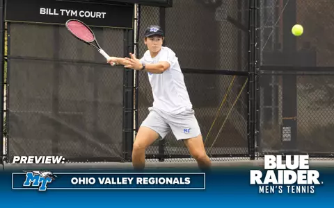 Men's Tennis 2026 ITA Ohio Valley Regionals Preview Header