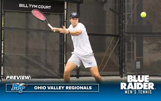 Men's Tennis 2026 ITA Ohio Valley Regionals Preview Header