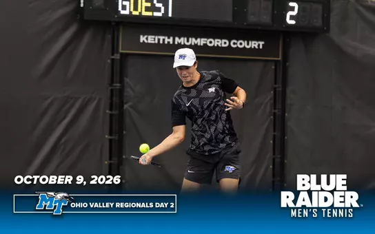 Men's Tennis 2026 ITA Ohio Valley Regionals Day Two Recap Header