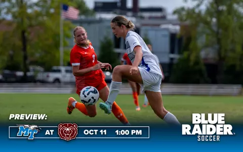 Women's Soccer Preview Header at Missouri State 10.11.26