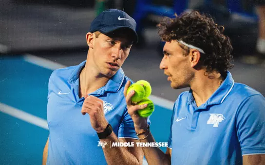 CUSA AWARD TENNIS HORAK AND AL-AMIN