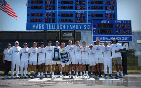 MEN'S TENNIS CUSA AWARDS SWEEP