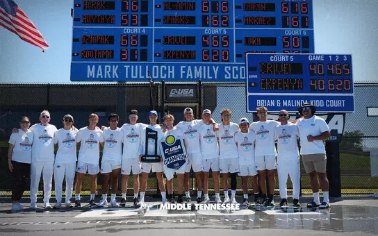 MEN'S TENNIS CUSA AWARDS SWEEP