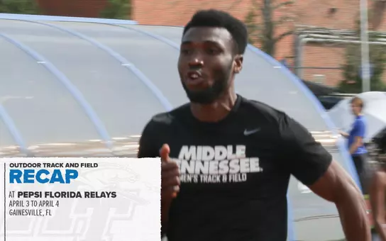 Blue Raiders Wrap Up Day One at Pepsi Florida Relays