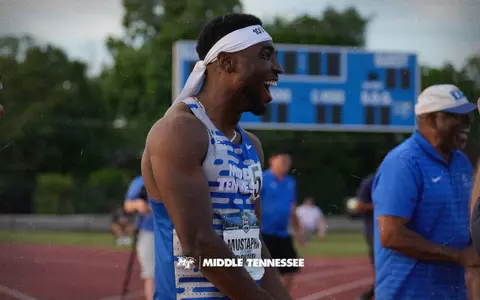 Bokpin Named CUSA Men’s Track Performer of the Meet